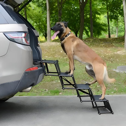 Pilathi® Hundetreppe für große & kleine Hunde – Bis zu 40 kg, Universelle Verwendung im Auto
