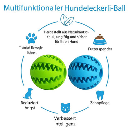 Pilathi® Interaktives Hundespielzeug für Welpen & große Hunde – Spielball für kleine & große Haustiere,