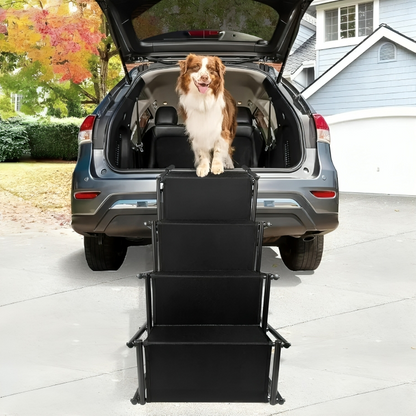 Pilathi® Hundetreppe für große & kleine Hunde – Bis zu 40 kg, Universelle Verwendung im Auto